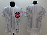 Chicago Cubs Customized Men's White Flexbase Collection Stitched Baseball Jersey,baseball caps,new era cap wholesale,wholesale hats
